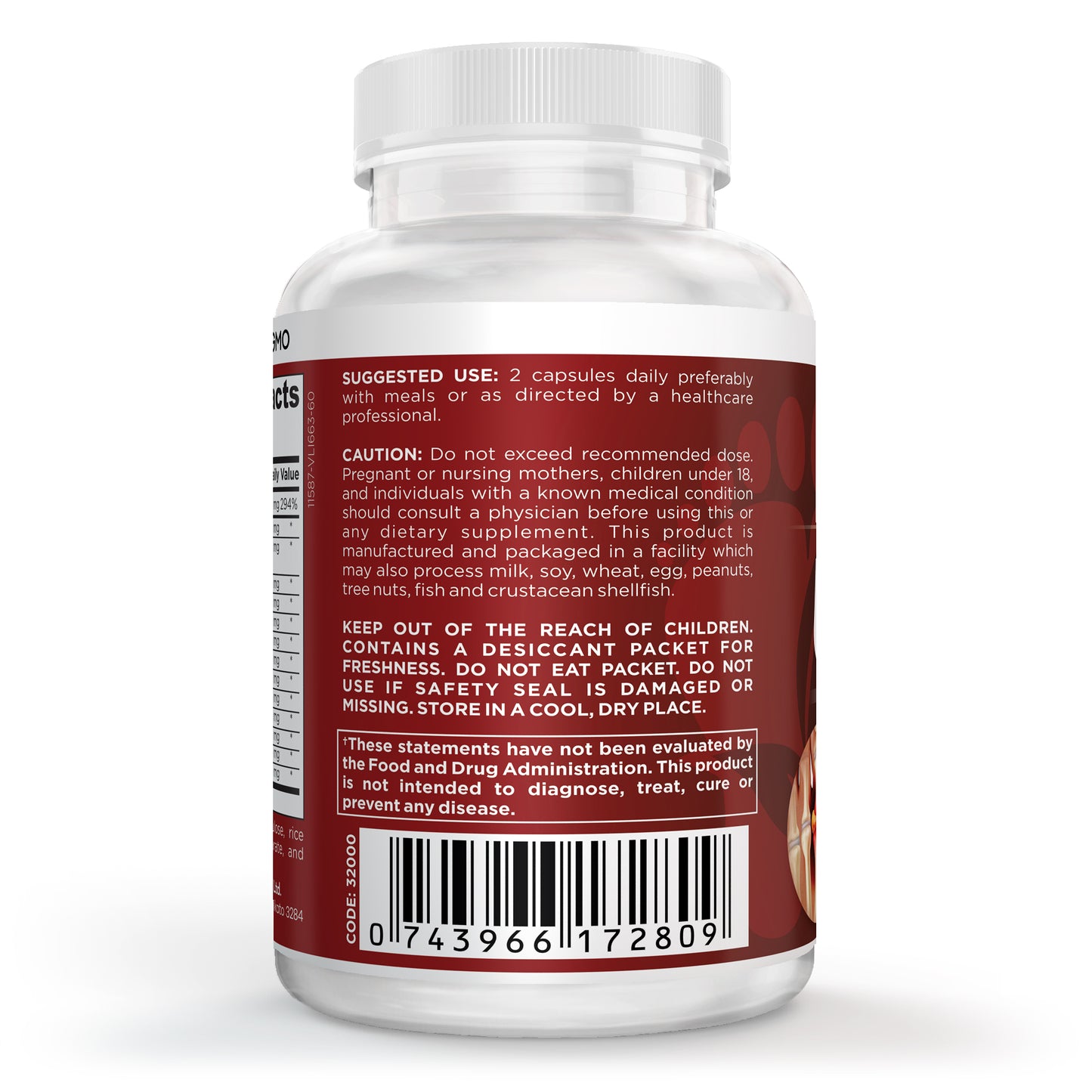 Gout Out® UricAID® – Daily Uric Acid & Joint Support (60 Capsules)